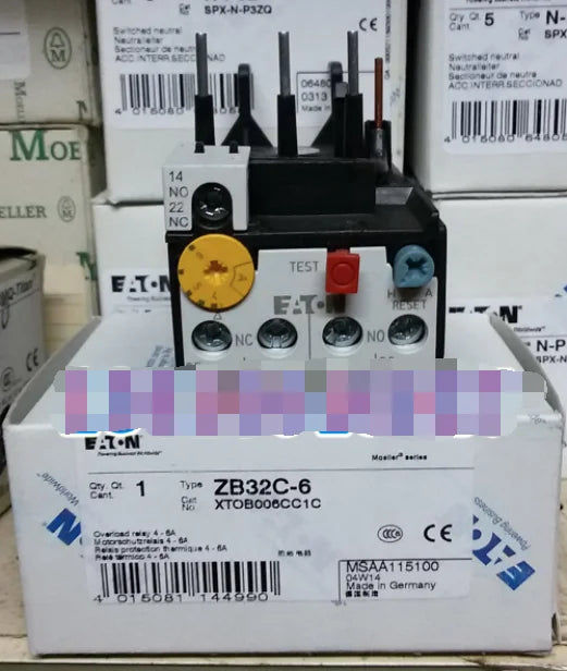 1PC NEW EATON MOELLER ZB32C-6 free shipping