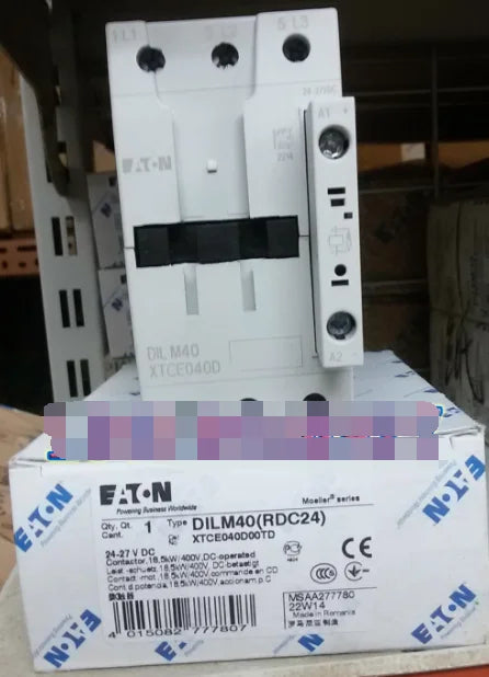 1PC  NEW   EATON  MOELLER  DILM40(RDC24)   free shipping