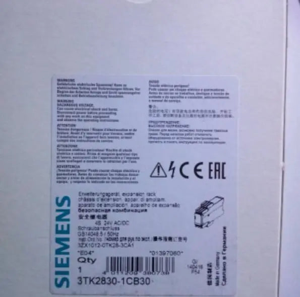 3TK2830-1CB30 3TK28 30-1CB30 NEW SIEMENS safety relay free shipping