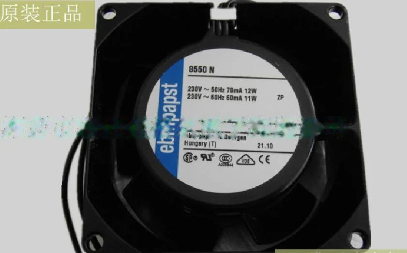 1pc new fan TYP 8555N 230V ebmpapst 80*80*38 freeship