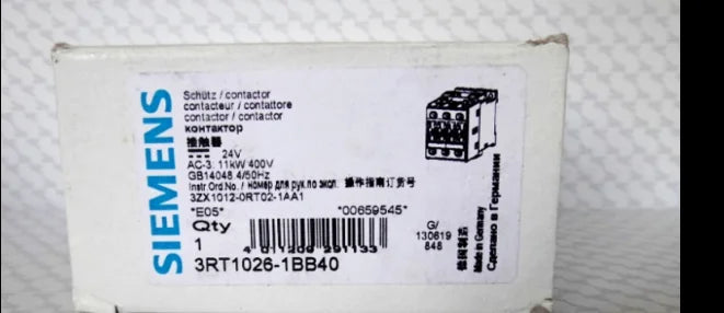 New  Siemens  3RT1026-1BB40  contactor  free shipping