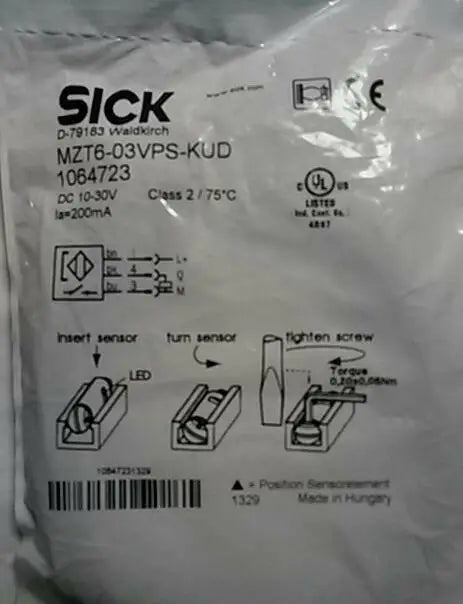MZT6-03VPS-KUD MZT603VPSKUD magnetic switch SICK NEW IN BOX free shipping