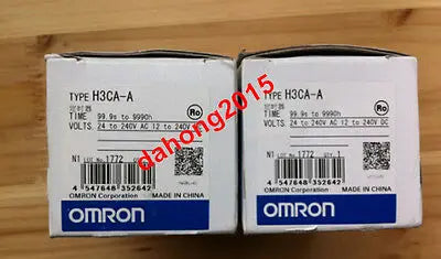 New in box  OMRON Timer H3CA-A H3CAA 24-240VAC/VDC Free shipping