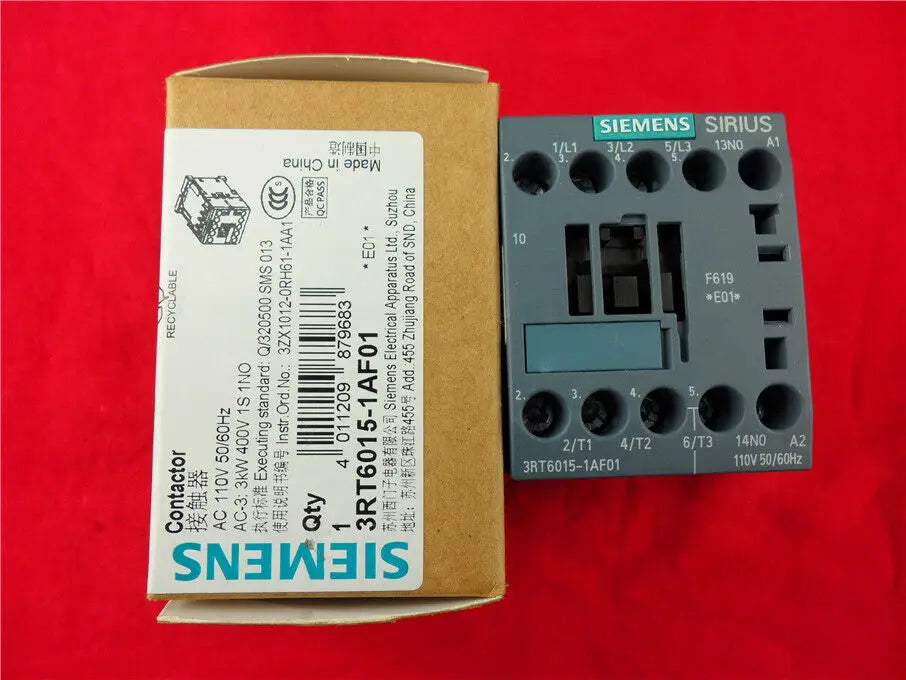1pc      Siemens   3RT6015-1AF01   Ac  contactor  free shipping