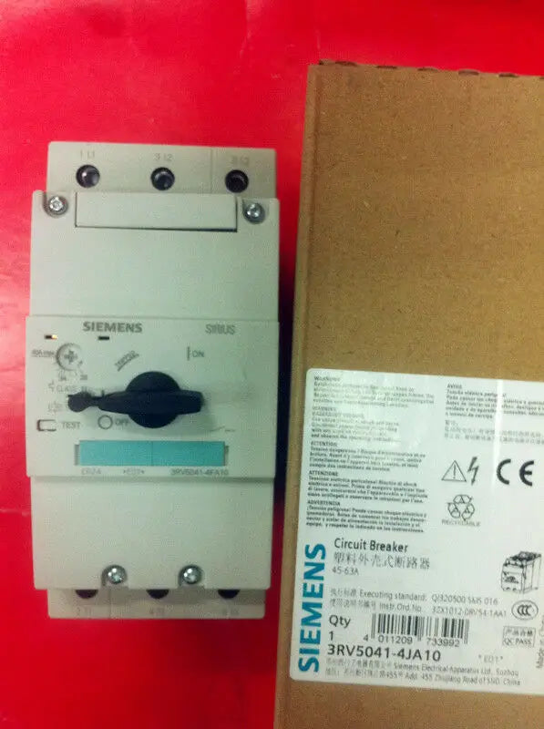 1pc      Siemens  3RV5041-4JA10 45-63A   circuit breaker   free shipping