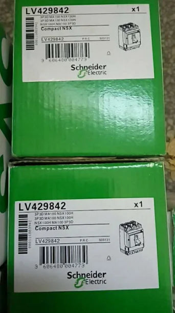 LV429842 1 PCS new Schneider NSX100N TM63D 3P63A free shipping