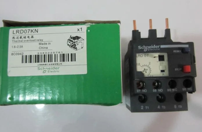 LRD07KN 1PC New Schneider thermal relay 1.6-2.5A free shipping