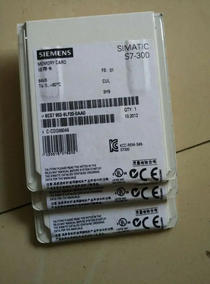 New  Siemens memory card 6ES7 953-8LF20-0AA0 64KB  free shipping