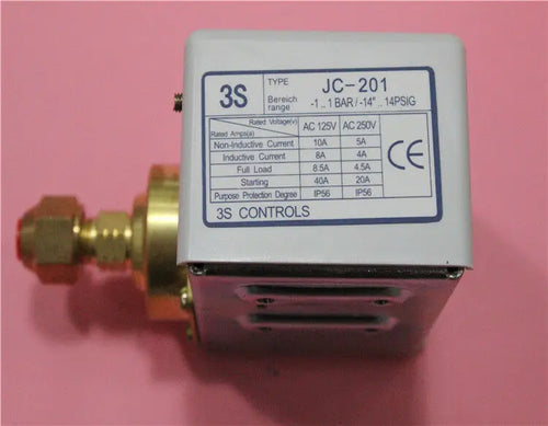 1PC  NEW   3S  JC-201   Pressure switch    free shipping