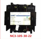New  CHNT AC contactor  NC3(CJ46)-105-30-22 220V 380V  free shipping