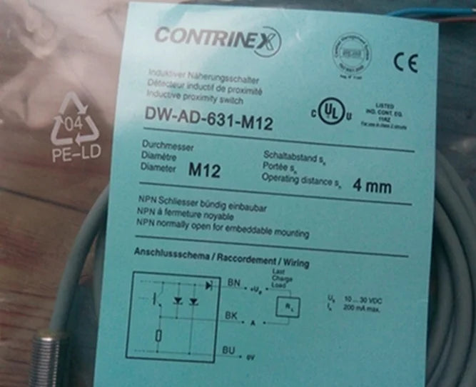 DW-AD-631-M12 1 PCS New Contrinex Proximity Switch free ship