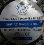 1pc new fan JF20060HA3HBL 380VAC 0.30A JIAFENG 200*200*60 freeship