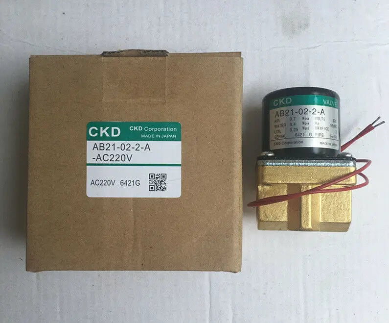 1PC  NEW   CKD   AB21-02-2-A-AC220V   AB21-02-2-A  AC220V   free  shipping
