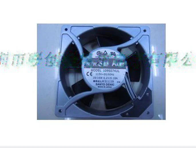 1pc new fan 109S074UL SANYO 115V 18/16W 120*120*38MM freeship