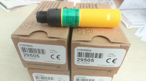 S18SN6DQ 1PC New BANNER Photoelectric Switch Sensor free ship