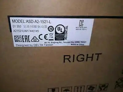 1pc new A2 1.5KW ASD-A2-1521-L