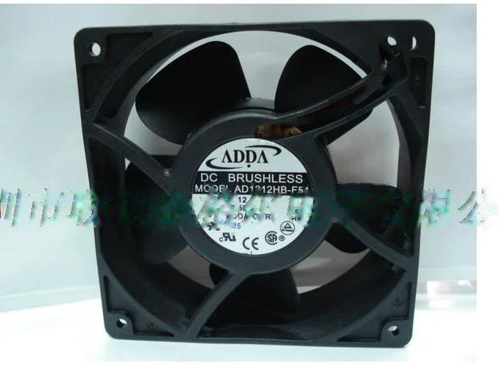 1pc new fan AD1212HB-F51 AD1212HB-Y53 ADDA 12V 0.50A 12038 freeship