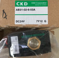 1PC  NEW  CKD   AB31-02-6-03A-DC24V   AB31-02-6-03A  DC24V  free  shipping