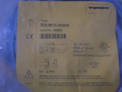 NEW TURCK BI2-M12-AN6X