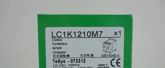 LC1K1210M7 220VA 1PC New Schneider Contactor free shipping