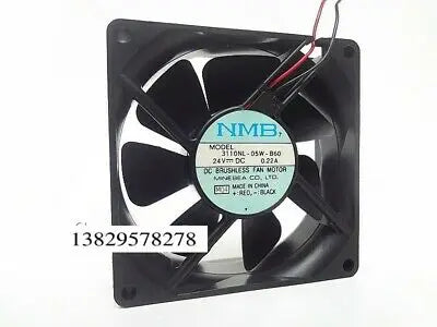 1pc new NMB 8025 3110NL-05W-B60 24V 0.22A 8cm