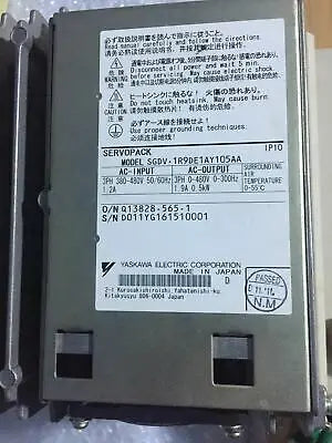 1pc new Yaskawa SGDV-1R9DE1AY105AA 0.5KW