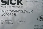 IME12-04NNSZW2K IME1204NNSZW2K 1PC New SICK Proximity Switch Sensor free ship