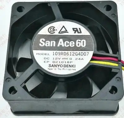 1pc new San Ace60 109R0612G4D07 12V 0.24A 6025