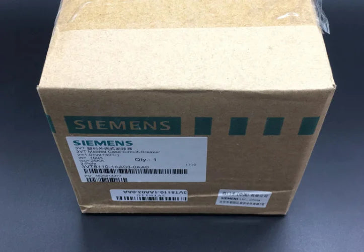1pc      Siemens  3VT8110-1AA03-0AA0  100A/3P  circuit breaker  free shipping
