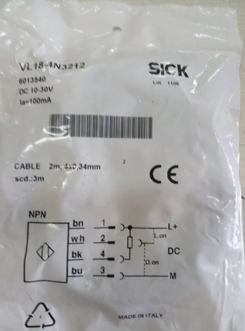 VL18-4N3212 VL184N3212 1PCS NEW SICK Proximity Switch free shipping