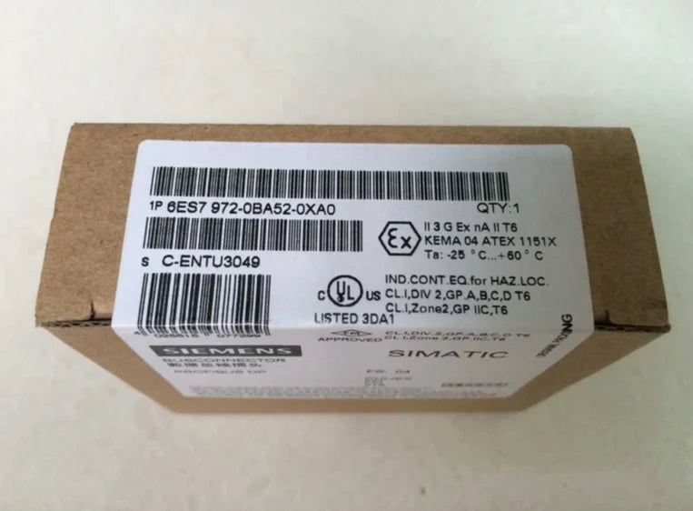 6ES7 972-0BA52-0XA0 6ES7972-0BA52-0XA0 1pcs new Siemens free shipping