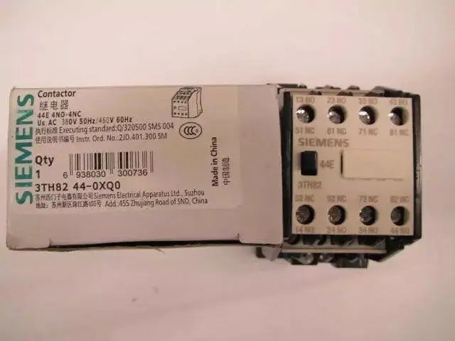 New Siemens 3TH8244-0XQ0 AC380V Intermediate relay free shipping