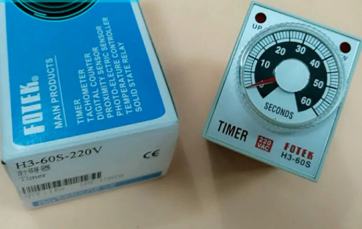 1pc FOTEK H3-60S-220V Time relay free shipping