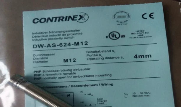 DW-AS-624-M12 DWAS624M12 1 PCS New Contrinex Proximity Switch free ship
