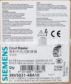 1PC  NEW   SIEMENS   3RV5031-4BA10   14-20A   free shipping