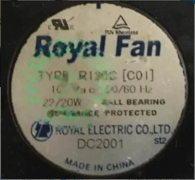 1pc fan new R120C[C01] 100VAC 22/20W ROYALFAN
