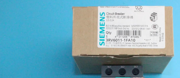 1pc      Siemens  3RV6011-1FA10  3.5-5A   circuit  breaker  free shipping