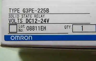 G3PE-225B G3PE225B 1PC New OMRON Solid State Relay 12-24VDC free shipping