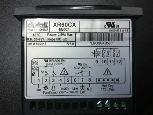 New DIXELL XR60CX-5N0C1 Controller free shipping