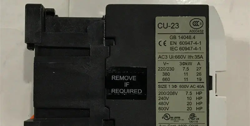 New  TECO CU-23  AC380V  Ac contactor  free shipping
