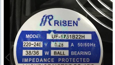 1pc fan new UF-1751B22H AC220-240V 0.28A 38/36W