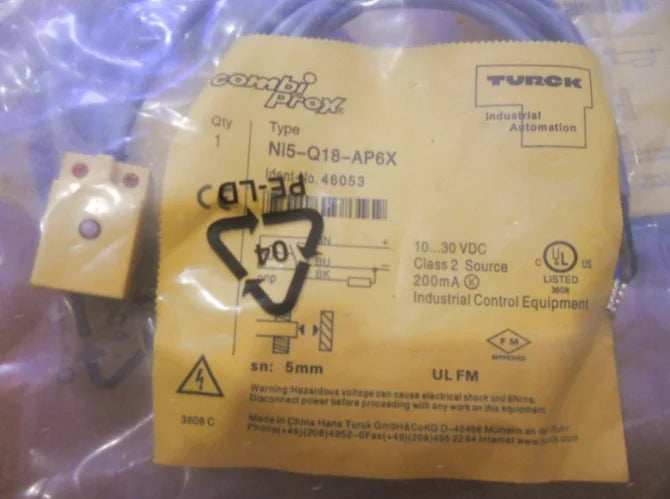 Ni5-Q18-AN6X Ni5Q18AN6X 1PC New TURCK Proximity Switch free ship