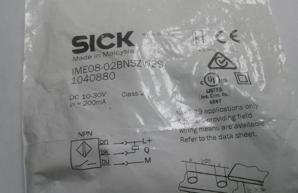 IME08-02BNSZW2S IME0802BNSZW2S 1PC New SICK sensor free shipping