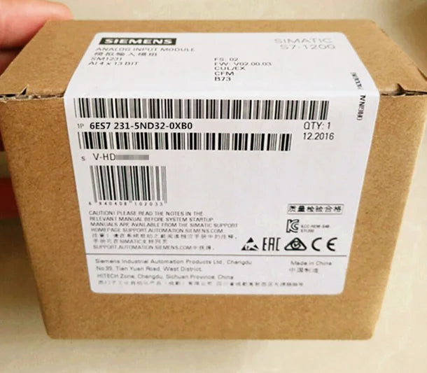 6ES7 231-5ND32-0XB0 6ES7231-5ND32-0XB0 1 PCS new Siemens free shipping