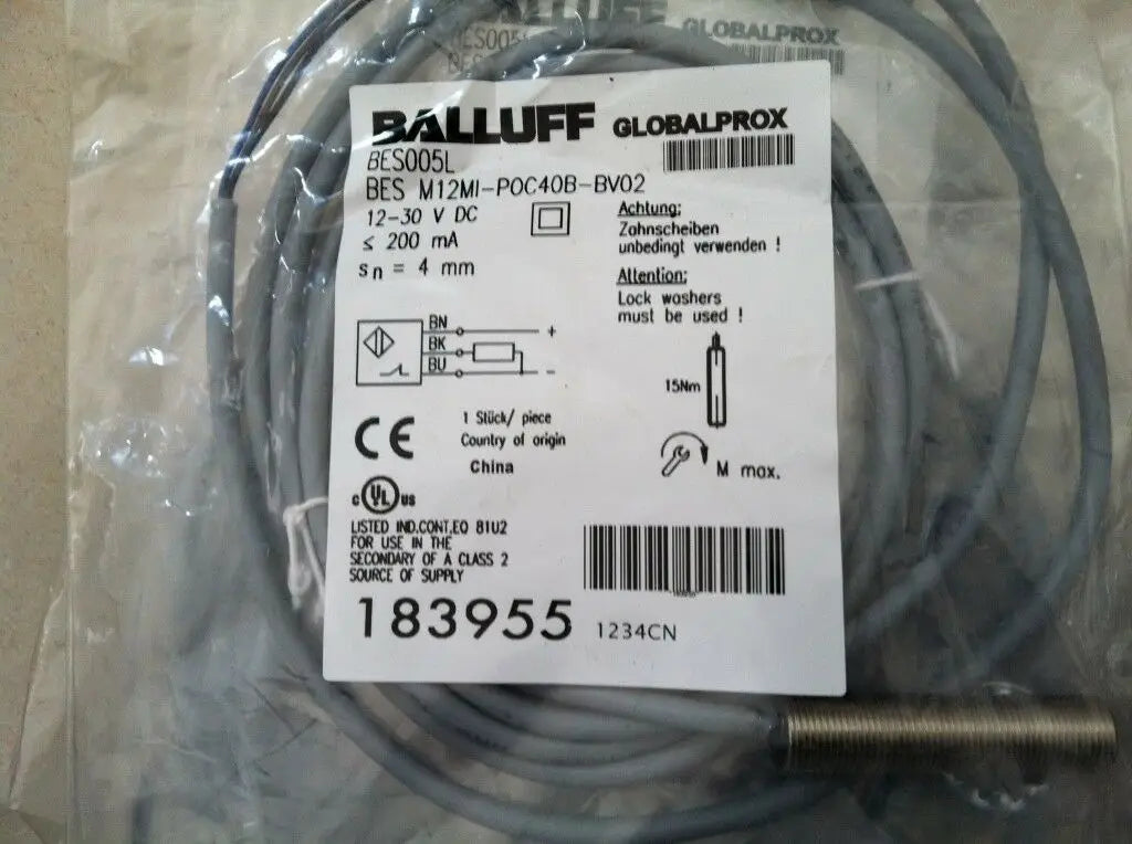 BES M12MI-POC40B-BV02 BES M12MIPOC40BBV02 BALLUFF 1PC New