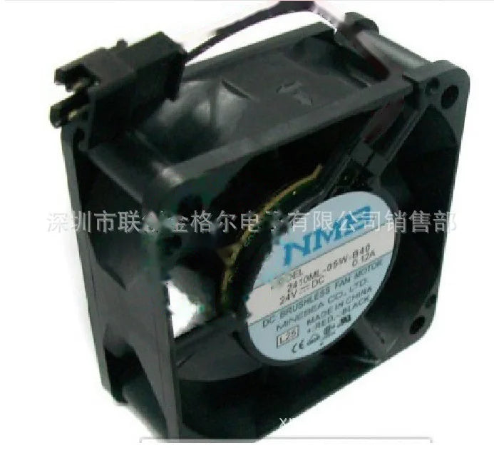 1pc new fan 2410ML-05W-B40 24V 0.12A NMB 60*60*25 freeship