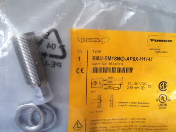 BI8U-EM18WD-AP6X-H1141 1PC New TURCK Proximity Switch free shipping
