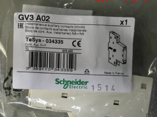 1PC NEW GV3A02 for GV3ME Schneider Side Mount Aux series