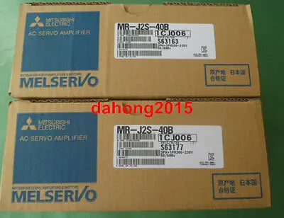 NEW IN BOX MITSUBISHI MELSERVO SERVO MOTOR DRIVE MR-J2S-40B 400W MR J2S 40B