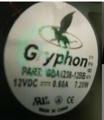 1pc fan new GDA1238-12BB 12VDC 0.60A 7.20W GRYPHON 2 12012038